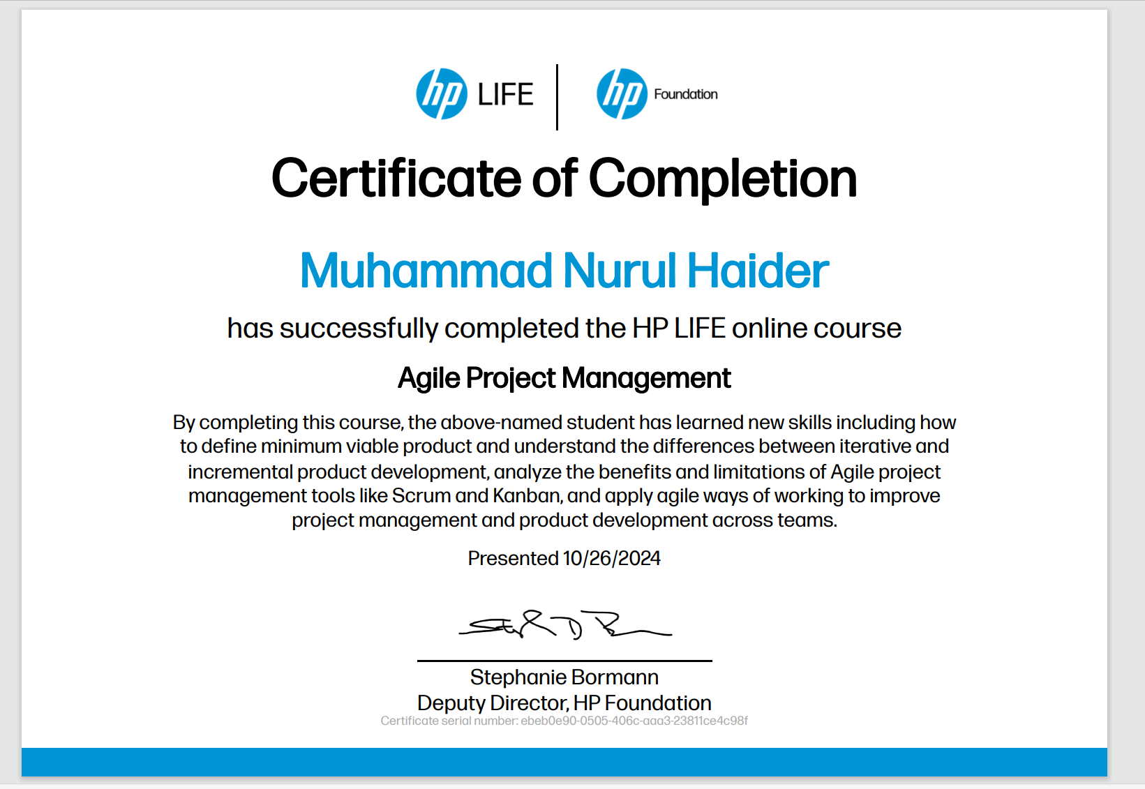 Certificate 4